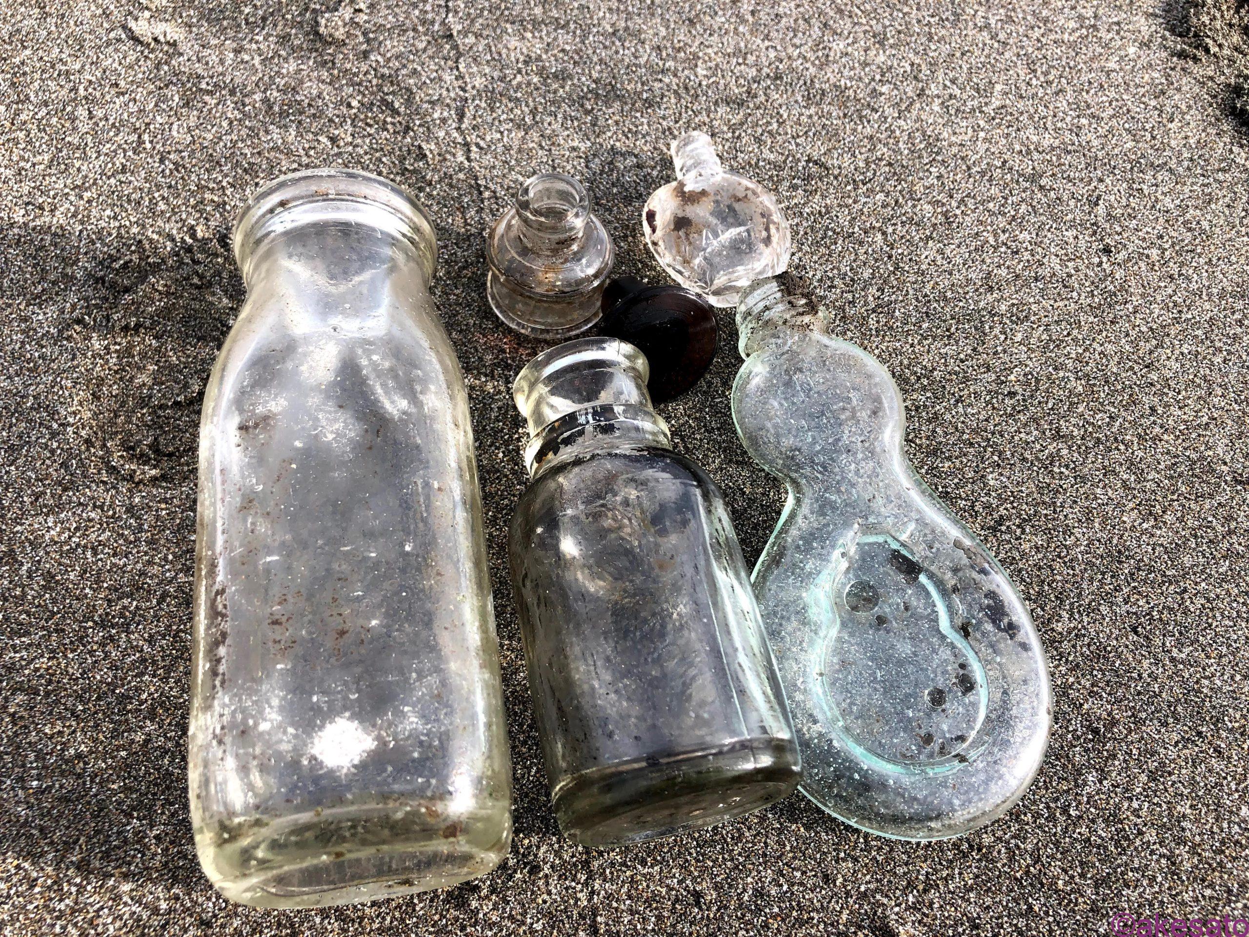 レア 金平糖瓶 ボトルディギング ボトルディギング】ひょうたんの形の金平糖瓶！貴重！ | レトロなお宝